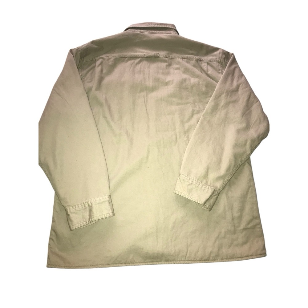 Levi's Men's Jacket Coat Beige Sherpa Lined Trucker Jacket Long Sleeve Size XL - Picture 6 of 6